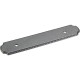 Jeffery Alexander B812-96R-ABSB Backplates B812  6" x 1 1/4" Zinc Die Cast Backplate for 96mm Pull (Rope Detail)