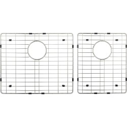 Hardware Resources HA225-GRID Stainless Steel Bottom Grid For Double Bowl Sink (HA225)