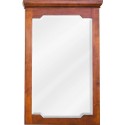 Jeffrey Alexander MIR090 Chatham Shaker Chocolate Mirror with Beveled Glass