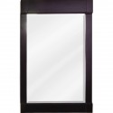 Astoria Modern Jeffrey Alexander MIR092 Espresso Mirror with Beveled Glass