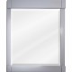 Astoria Modern Jeffrey Alexander MIR103 Grey Mirror with Beveled Glass