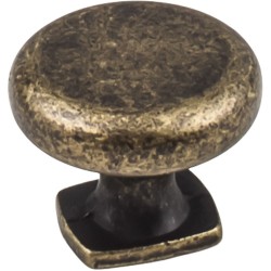 Jeffrey Alexander MO6303 Belcastel 1 Series 1 3/8"  Diameter Forged Look Flat Bottom Cabinet Knob