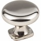 Jeffrey Alexander MO6303NI MO6303 Belcastel 1 Series 1 3/8"  Diameter Forged Look Flat Bottom Cabinet Knob