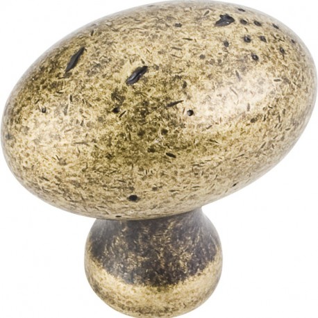 Jeffrey Alexander MO6313 Belcastel 2 Series 1 9/16" Overall Length Weathered Football Cabinet Knob