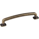 Jeffrey Alexander MO6373-128 Belcastel 1 Series 5 7/8" Overall Length Forged Look Flat Bottom Pull
