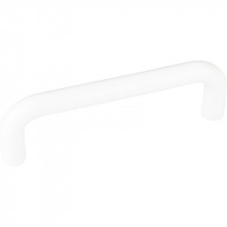 Elements P271-96-WH Tempo 4 1/8" Overall Length Cabinet Pull
