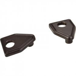 Jeffrey Alexander PE01 Escutcheons Zinc Die Cast Pull Escutcheon for 3" to 96mm Transition