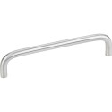 Elements S271-128 Torino 5 3/8" Overall Length Steel Wire Cabinet Pull