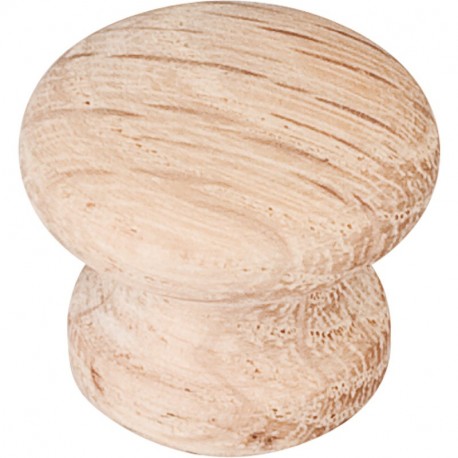 Elements WK1005 WK1005B Tempo Elements 1" Diameter Unfinished Cabinet Knob