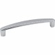 Elements Z115-128 Lindos  5-1/2" Length Zinc Cabinet Pull with Rope Trim