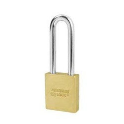 A3702 American Lock Door Key Compatible Solid Brass Padlock