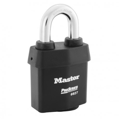 Master Lock 6627 NR CN D12 KA LZ4 NOKEY 6627 Pro Series Key-in-Knob Padlock - Weather Tough