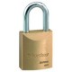 Master Lock 6852 WCS6 MK LZ3 1KEY 6852 Pro Series Key-in-Knob Door Key Solid Brass Padlock