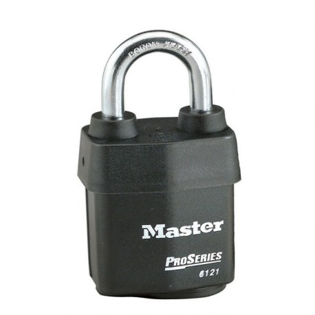 Master Lock 6121 Weather Tough Pro Series Rekeyable Padlock