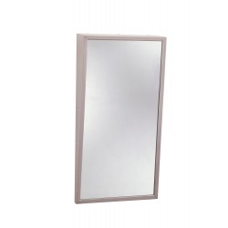 Bobrick B-294 Stainless Steel Frame Tilt Glass Mirrors