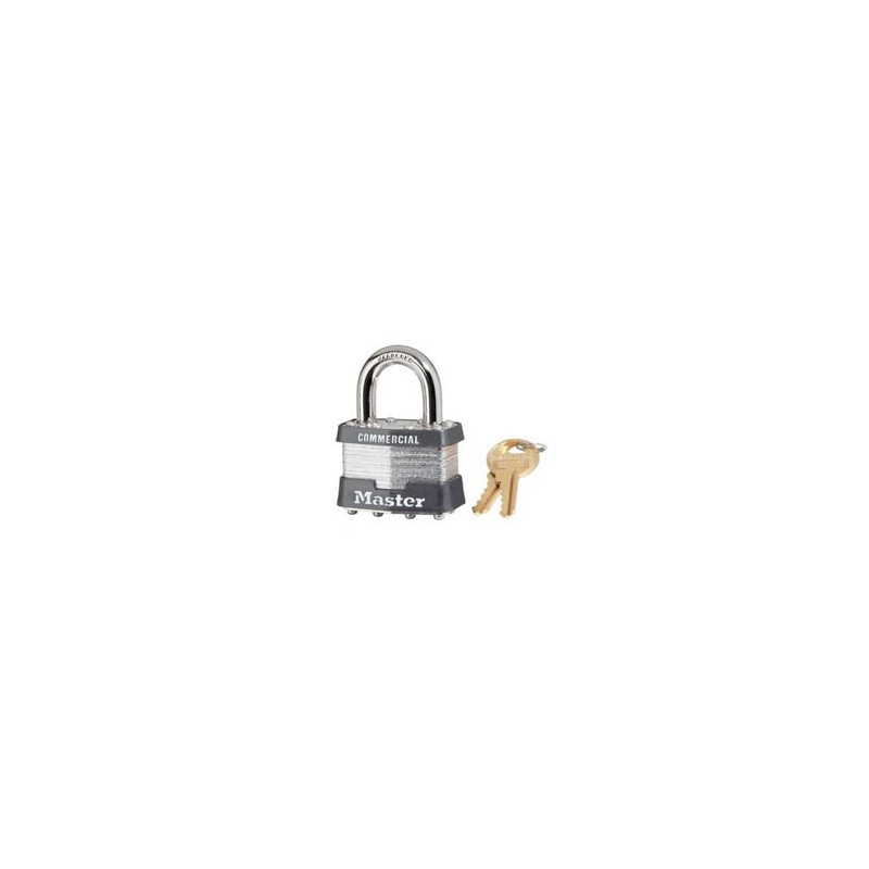 Master Lock 1 Laminated Steel Padlock 1-3/4