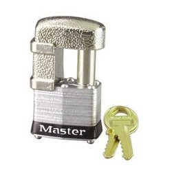 Master Lock 37 Shrouded Laminated Steel Pin Tumbler Padlock
