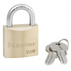 Master Lock 4130 Economy Brass Series Padlock 1-1/8" (29mm)