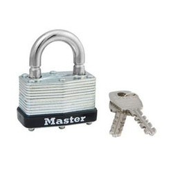 Master Lock 500KABRK Keyed Alike Warded Breakaway Shackle Padlock