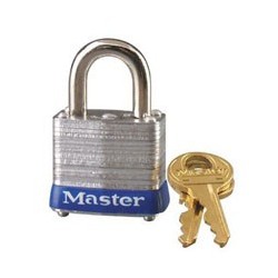 Master Lock 7D  Non-Rekeyable Laminated Steel Pin Tumbler Padlock 1-1/8" (29mm)