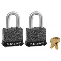 Master Lock 380T  RUST-OLEUM Certified Padlocks 1-9/16" (40mm) (2 Pack)