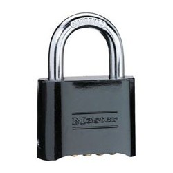 Master Lock 178D Set-Your-Own Combination Padlock (Black Finish)
