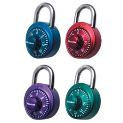 Master Lock 1530DCM Anodized Combination Padlock (Assorted Colors)