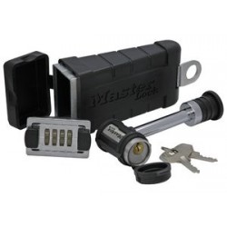 Master Lock 1467DAT Key Safe 5/8" Chrome Steel with Swivel Head Lock