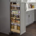 Hardware Resources PPO2 Wood Pantry Cabinet Pullout