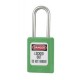 Master S33 KD ORJ 4KEY LFR Lightweight Thermoplastic Padlock, Zenex Non Key Retaining