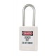 Master S33 KD ORJ 4KEY LFR Lightweight Thermoplastic Padlock, Zenex Non Key Retaining