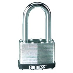 Master Lock 1805D Fortress Series Laminated Steel Pin Tumbler Padlock, 2" (51mm)