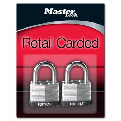 Master Lock 1805T 1805 Fortress Series Laminated Steel Pin Tumbler Padlock, 2" (51mm)