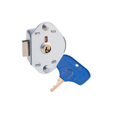 Master Lock 1710MKADA Master Key Enabled Built In Key Operated Locker Lock ADA, 2 keys per lock