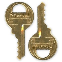 Master Lock Cut Key