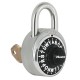 Master Lock 1585LH Fu-aGRY 1585 Letter Lock Combination Padlock w/ Key Control