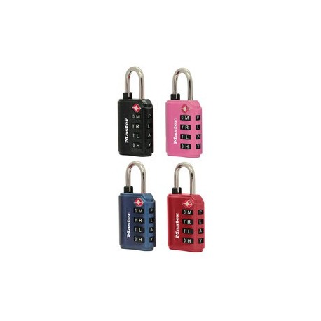 Master Lock 4691DWD Assorted Color Combination Lock