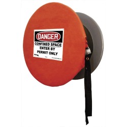 Master Lock S203CS Solid, Lockable Confined Space Cover