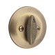 Kwikset 667- 11P SCAL RCS One Sided Deadbolt with Exterior Plate