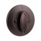 Kwikset 667-15 RCAL SCS One Sided Deadbolt with Exterior Plate