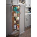 Hardware Resources CPPO15 Series Chrome Pantry Pullout with Soft-close Slides