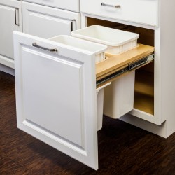 Hardware Resources Top Mount Soft Close Double Trash Can Unit