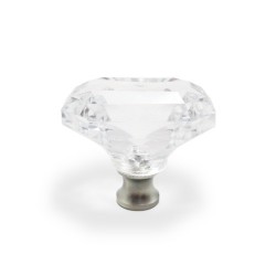 Cal Crystal M996 Octagon Cabinet Knob