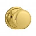 Kwikset 720H L03 280-412 Hancock Passage Door Knob in Lifetime Brass