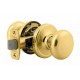 Kwikset 720H L03 280-412 Hancock Passage Door Knob in Lifetime Brass