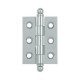 Deltana CH2015 CH2015U15 2" x 1.5" Cabinet Hinge w/ Ball Tip, Pair