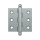 Deltana CH2020 2" x 2" Cabinet Hinge w/ Ball Tip, Pair