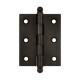 Deltana CH2520 2-1/2" x 2" Cabinet Hinge w/ Ball Tip, Pair