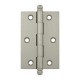 Deltana CH3020 3" x 2" Cabinet Hinge w/ Ball Tip, Pair