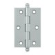 Deltana CH3020 3" x 2" Cabinet Hinge w/ Ball Tip, Pair